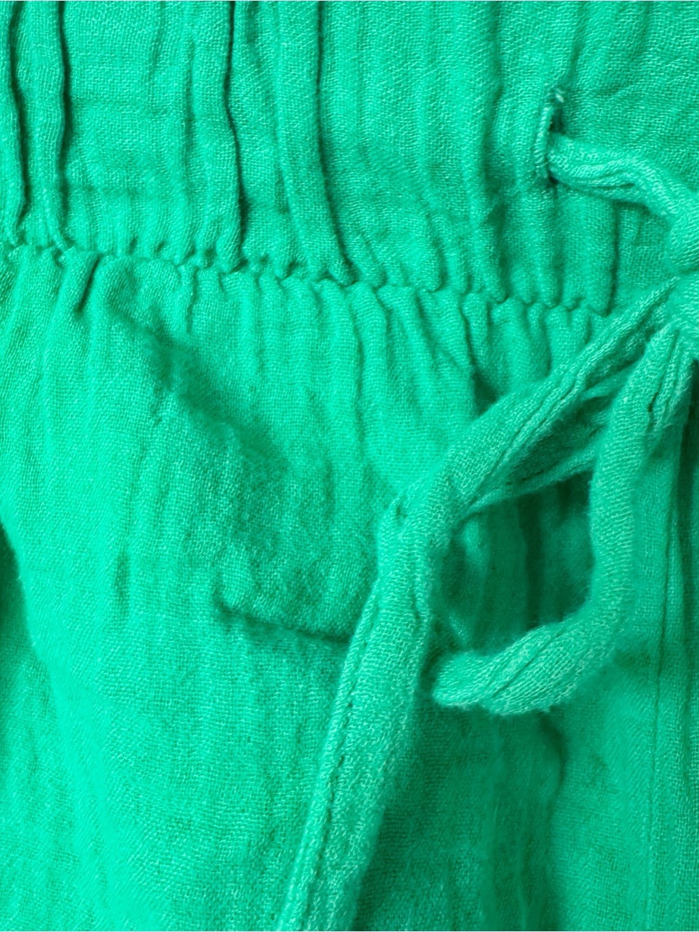 Boden Pull On Double Cloth Shorts Kelly Green - Picture 6 of 11
